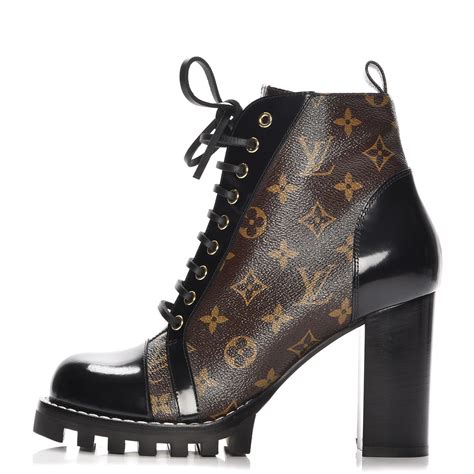 louis vuitton boots heel|Louis Vuitton boots monogram.